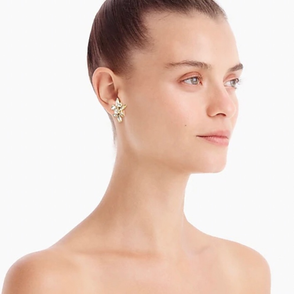 NWT J. Crew‎ Gem Burst Stud Earrings - Picture 2 of 2